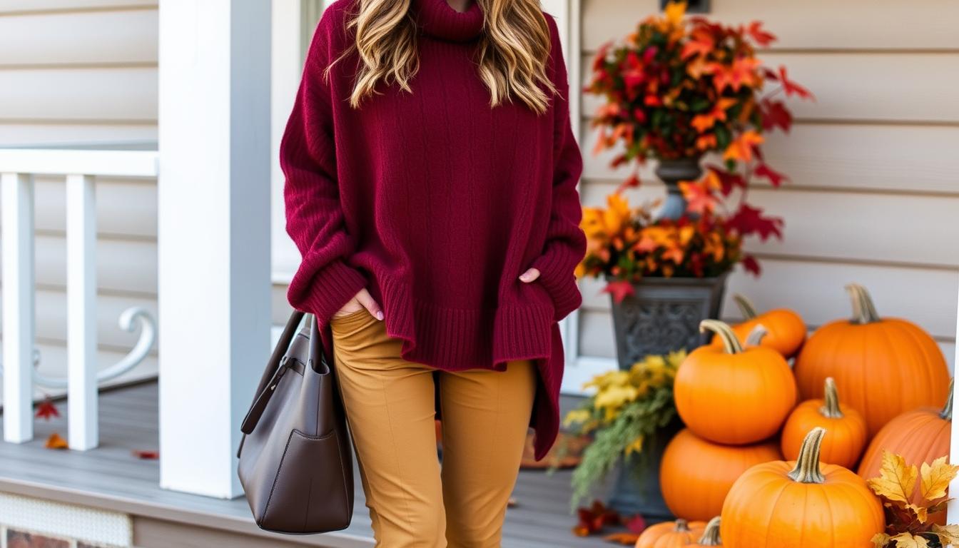 A person Dressed for a thanksgiving party